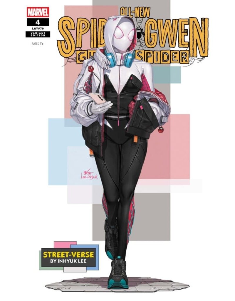 Marvel Comics All-New Spider-Gwen: Ghost-Spider #4 Inhyuk Lee Street-Verse Variant