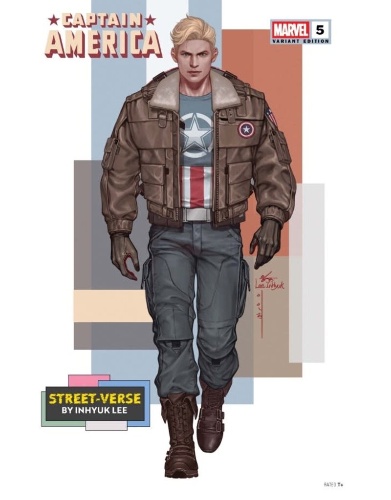 Marvel Comics Captain America #5 Inhyuk Lee Street-Verse Variant