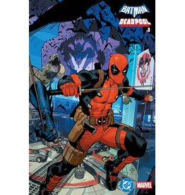 DC COMICS Dc Marvel Batman Deadpool #1 B Dan Mora Batm