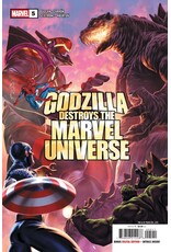 Marvel Comics Godzilla Destroys The Marvel Universe #5