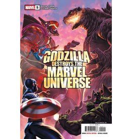 Marvel Comics Godzilla Destroys The Marvel Universe #5