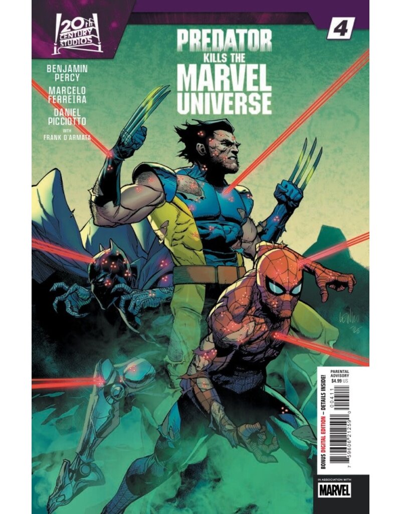 Marvel Comics Predator Kills The Marvel Universe #4