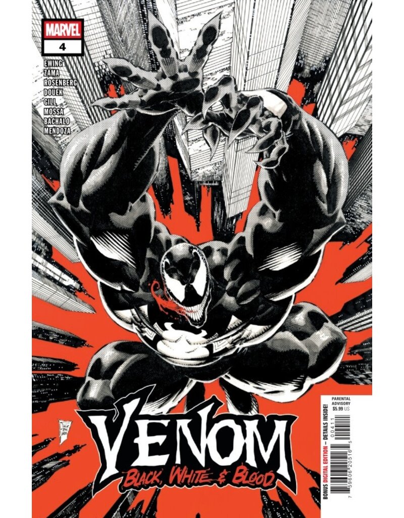 Marvel Comics Venom: Black, White & Blood #4