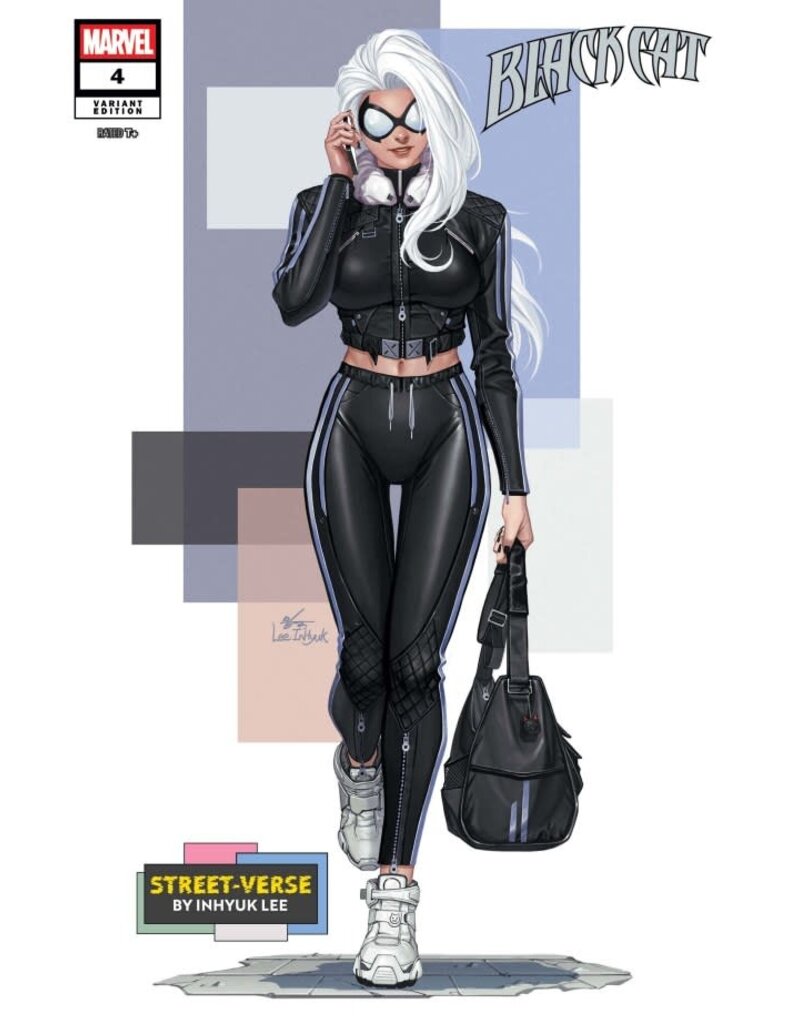 Marvel Comics Black Cat #4 Inhyuk Lee Street-Verse Variant