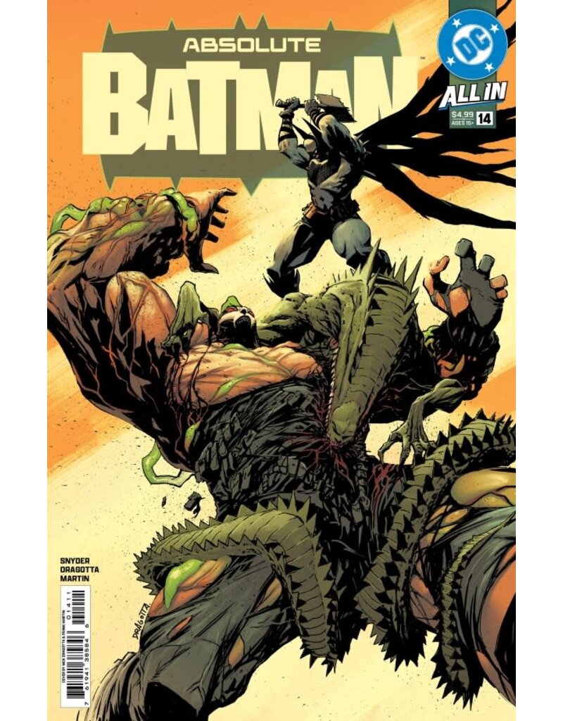 DC COMICS Absolute Batman #14 A Nick Dragotta, first printing