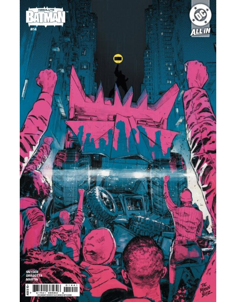 DC COMICS Absolute Batman #14 D Inc 1:25 Clay Mann & S
