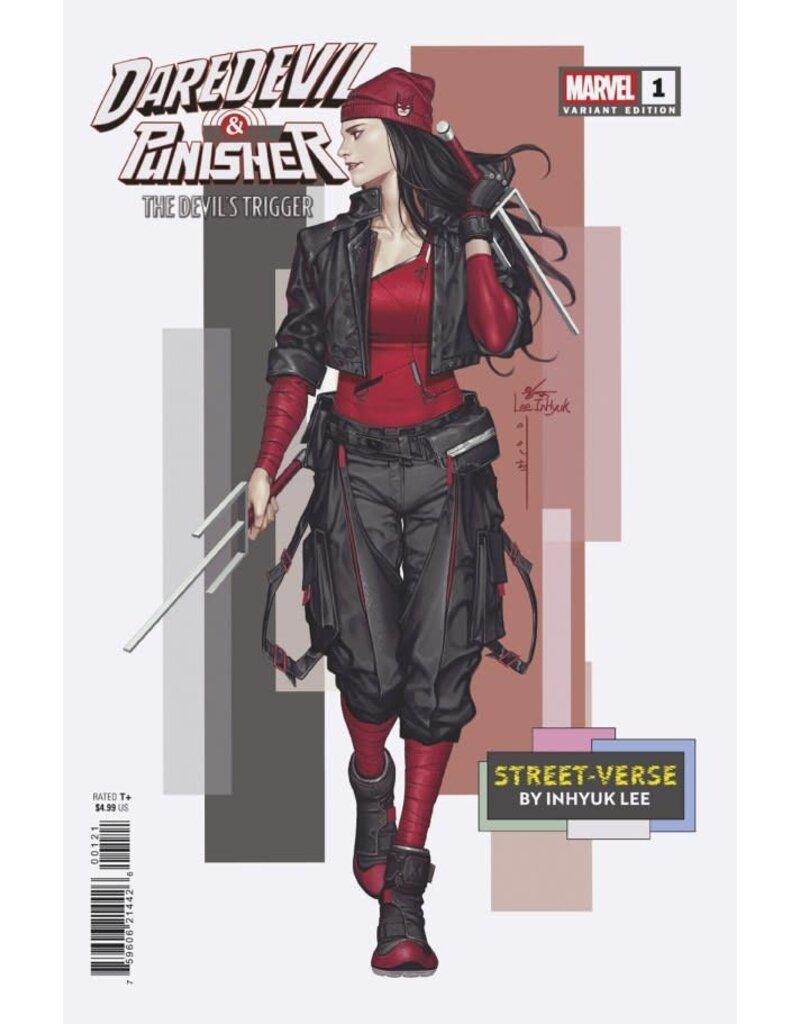 Marvel Comics Daredevil/Punisher: The Devil'S Trigger #1 Inhyuk Lee Street-Verse Variant