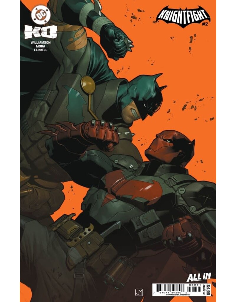 DC COMICS Dc K.O. Knightfight #2 C Jorge Molina Card Stock Variant