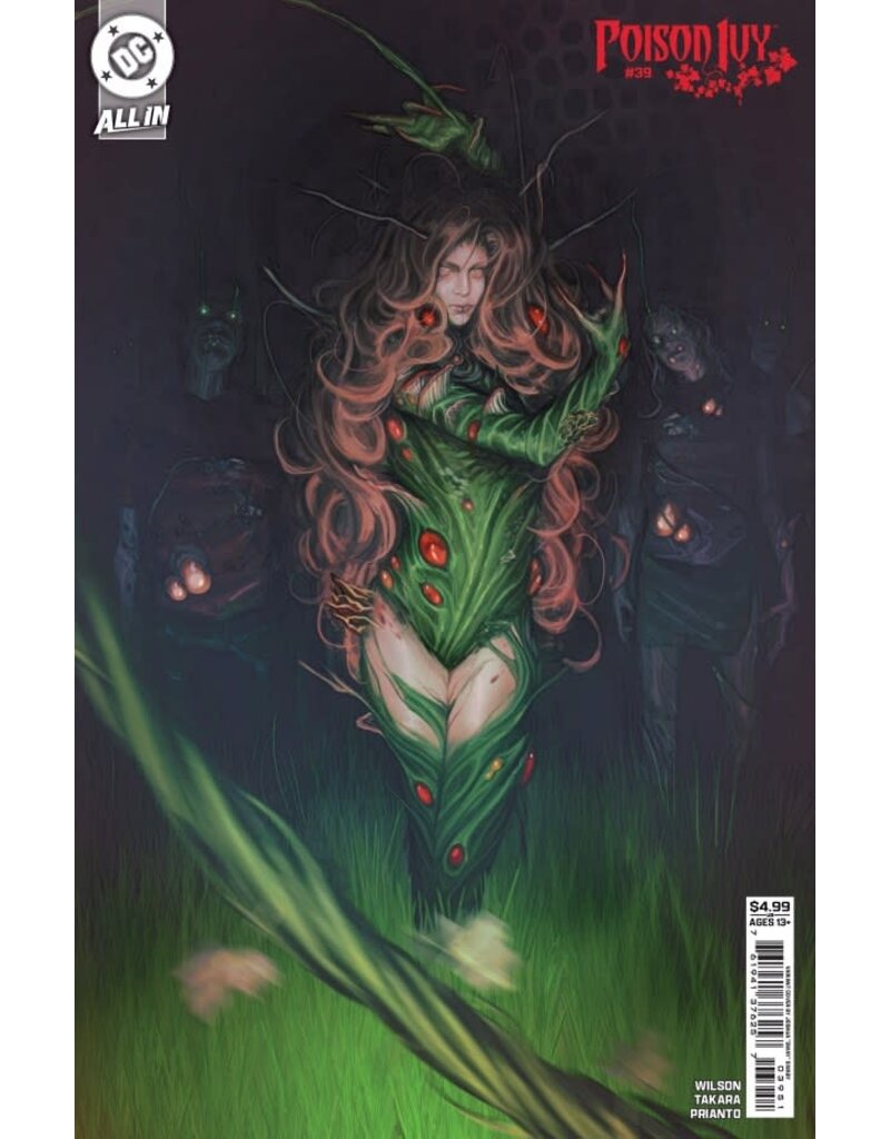 DC COMICS Poison Ivy #39 E Joshua Sway Swaby Card Stoc