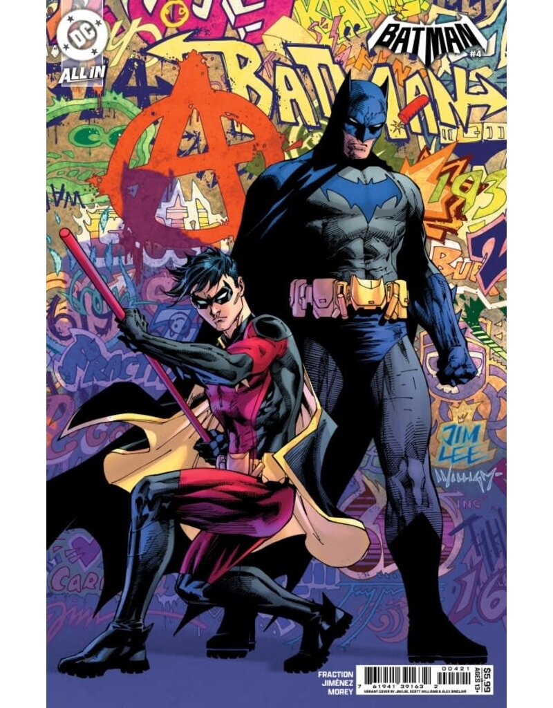 DC COMICS Batman #4 B Jim Lee Card Stock Variant