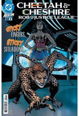 DC COMICS Cheetah And Cheshire Rob The Justice League # 5