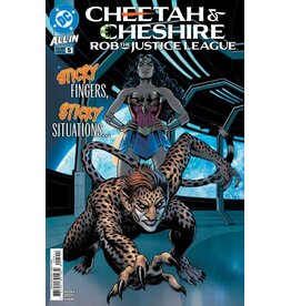 DC COMICS Cheetah And Cheshire Rob The Justice League # 5