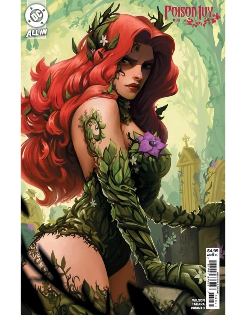 DC COMICS Poison Ivy #39 D Chay Ruby Card Stock Var