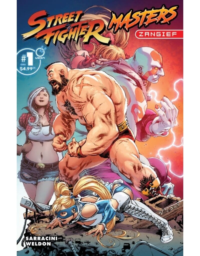 udon Street Fighter Masters Zangief #1 B Matthew