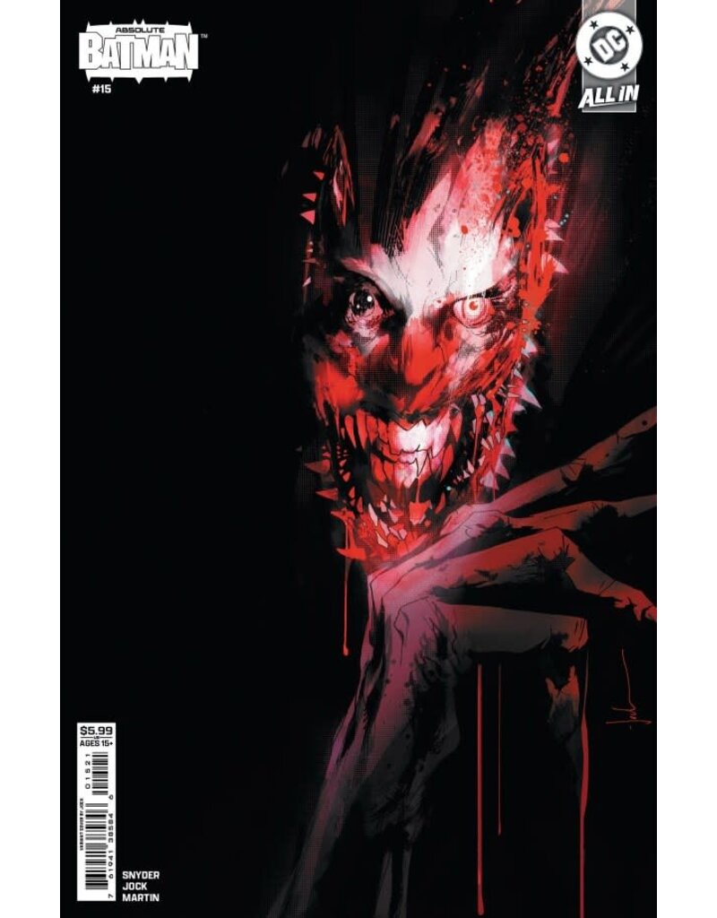 DC COMICS Absolute Batman #15 B Jock Card Stock Var