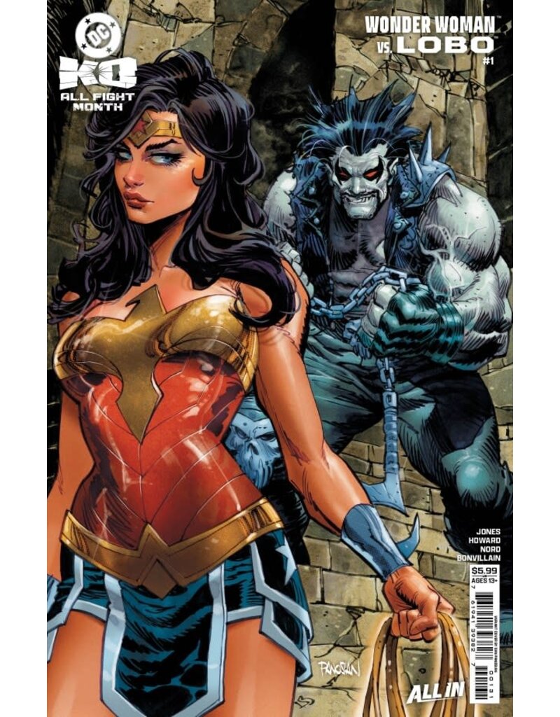 DC COMICS Dc K.O. Wonder Woman Vs Lobo #1 B Dan Panosian