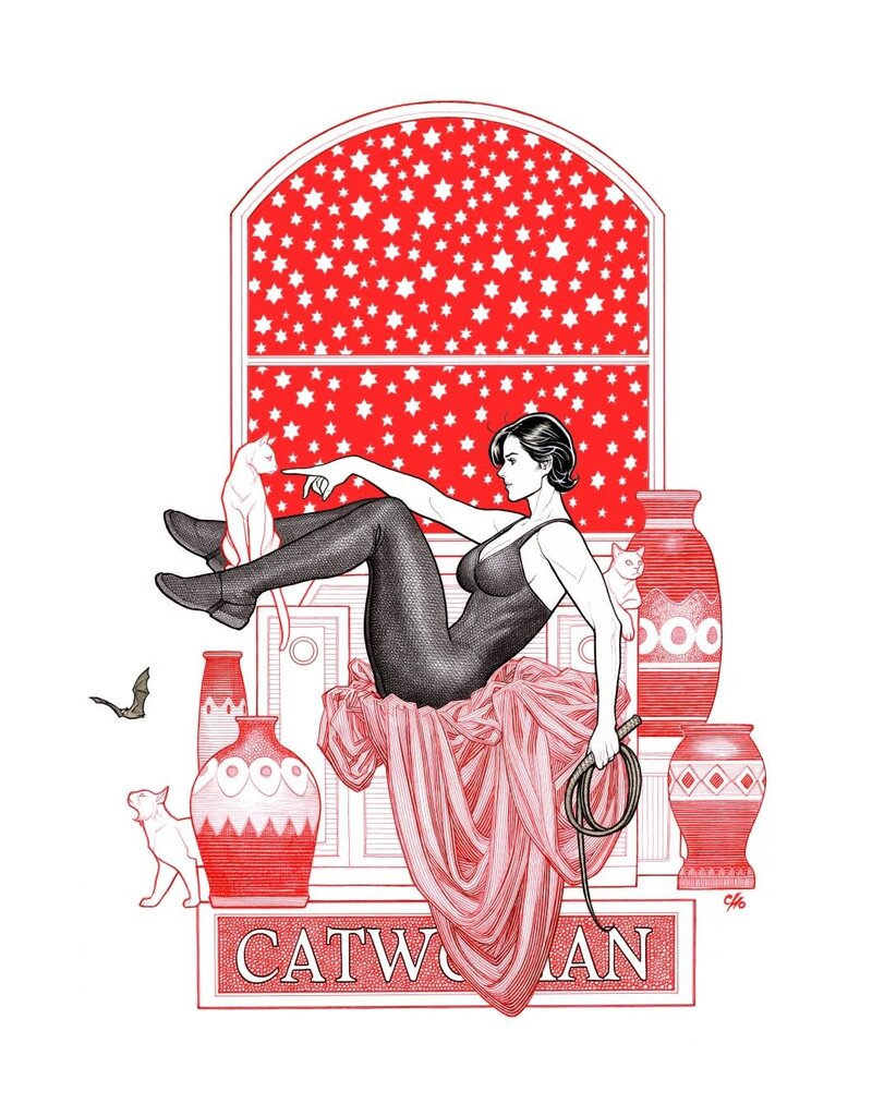 DC COMICS Catwoman #82 B Frank Cho Card Stock Var