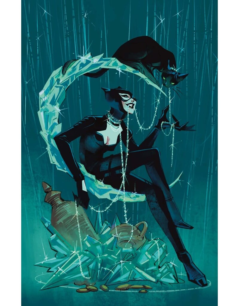 DC COMICS Catwoman #82 D Sarah Baslaim Card Stock Var