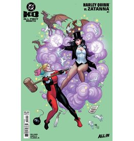 DC COMICS Dc K.O. Harley Quinn Vs. Zatanna #1 B Frank Cho Card