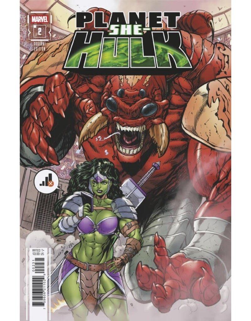 Marvel Comics Planet She-Hulk #2 Tim Seeley Variant