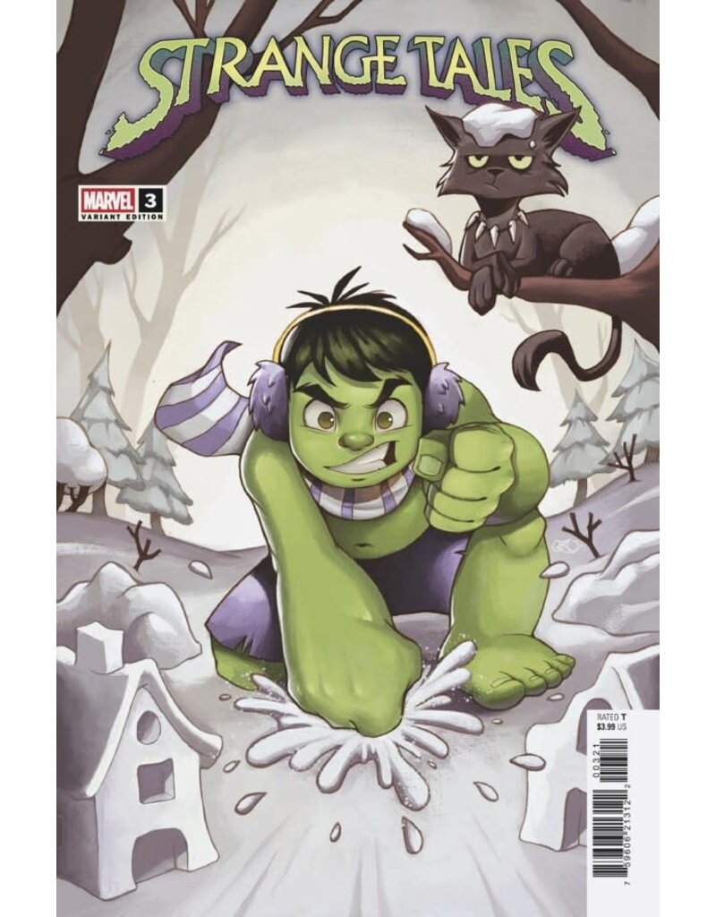 Marvel Comics Strange Tales #3 Chrissie Zullo Variant