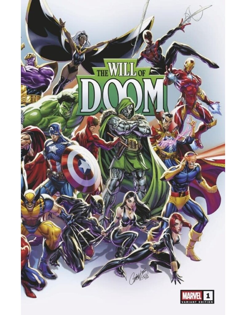 Marvel Comics The Will/Doom #1 J. Scott Campbell Wraparoun