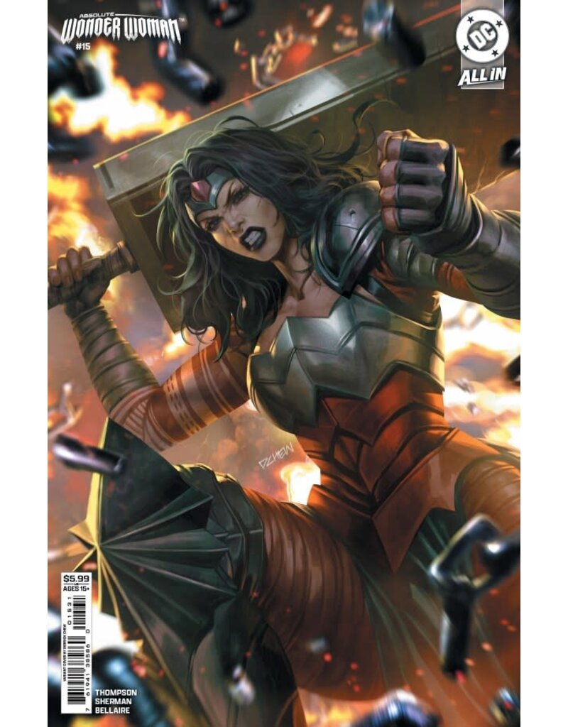DC COMICS Absolute Wonder Woman #15 B Derrick Chew Cardstock variant