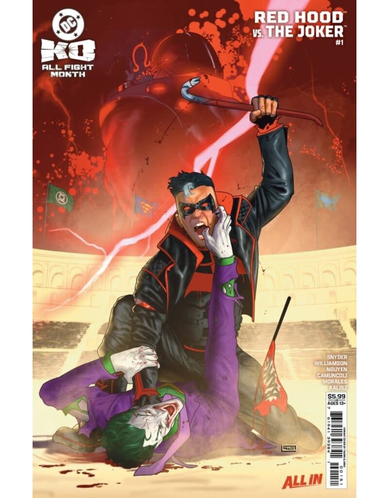 DC COMICS Dc K.O. Red Hood Vs The Joker #1 Cvr E Taurin Clarke Variant