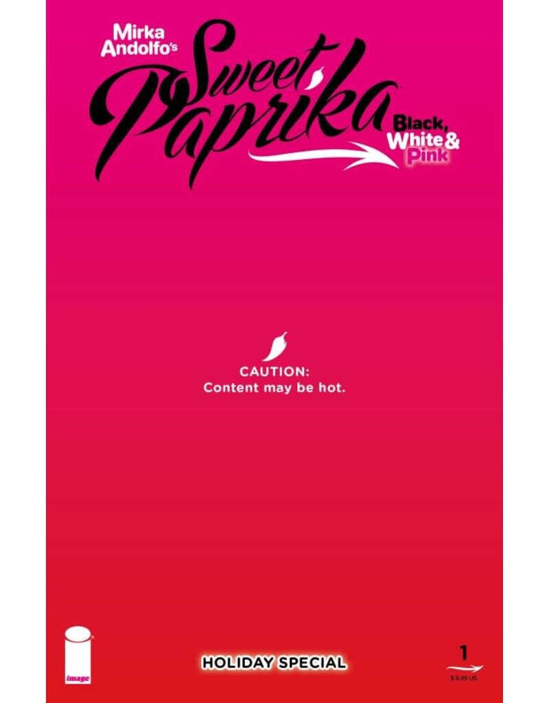 IMAGE COMICS Mirka Andolfos Sweet Paprika Black White & Pink