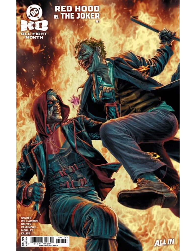 DC COMICS Dc K.O. Red Hood Vs The Joker #1 C Lee Bermejo Variant