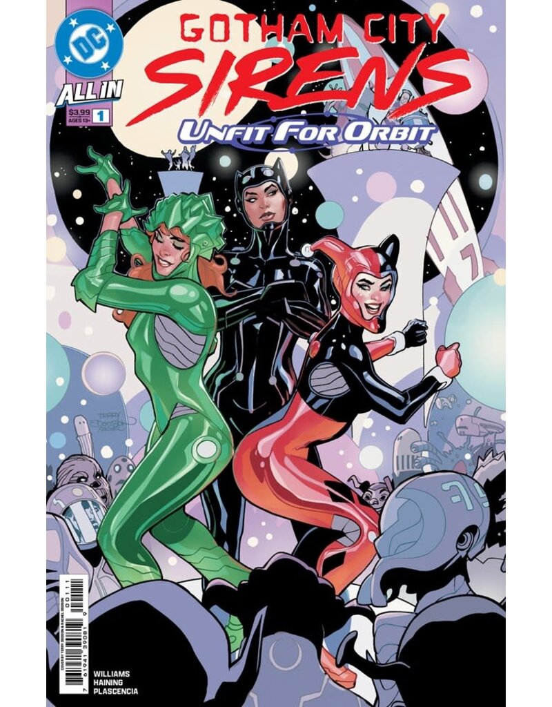 DC COMICS Gotham City Sirens: Unfit for Orbit #1  Cover A Terry Dodson & Rachel Dodson