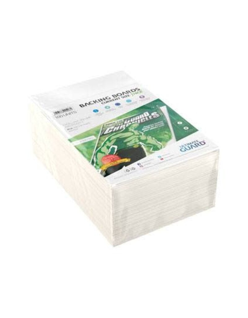 Ultimate Guard Ultimate Guard Backing Boards - Current Size THICK  (100)