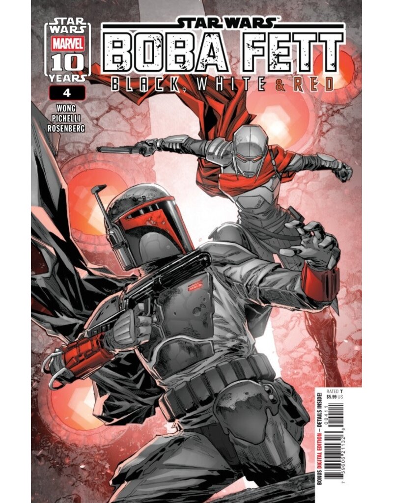 Marvel Comics Star Wars: Boba Fett - Black, White & Red #4