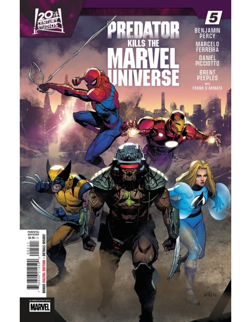 Marvel Comics Predator Kills The Marvel Universe #5