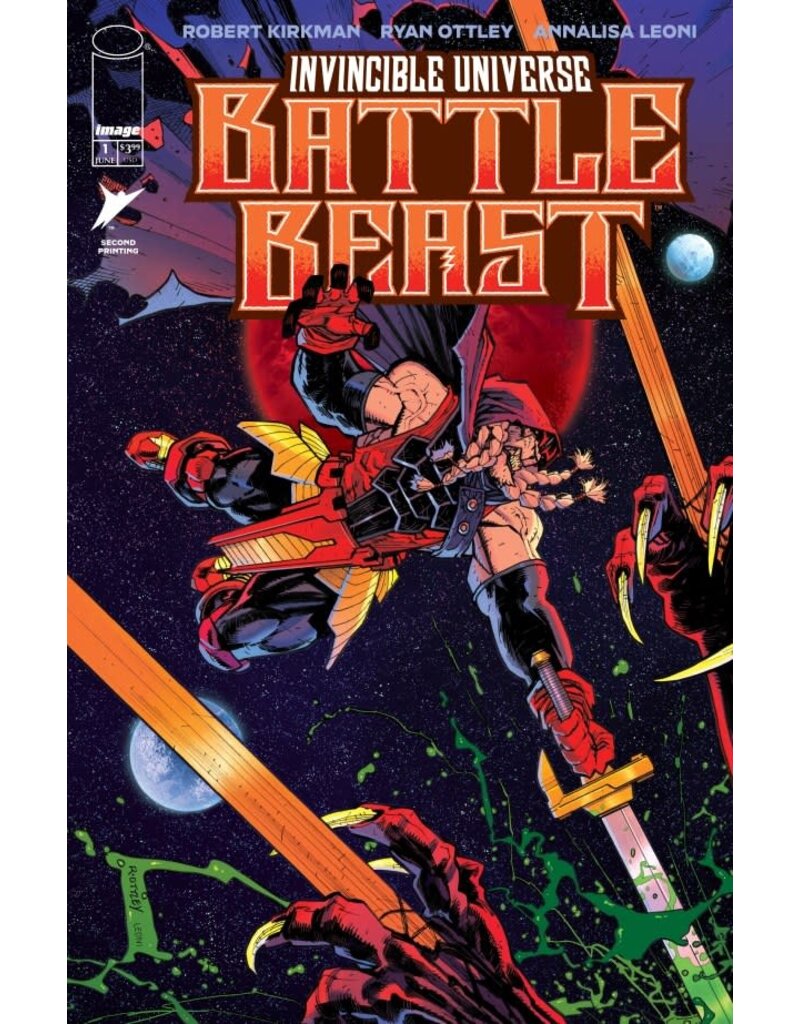 IMAGE COMICS Invincible Universe: Battle Beast #1 (Second print) Ryan Ottley