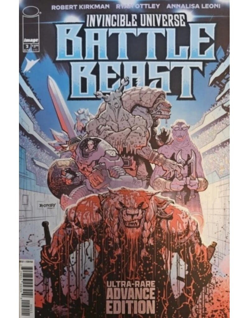 IMAGE COMICS Invincible Universe: Battle Beast #2 Ryan Ottley Foil Variant (from Blind Bag)