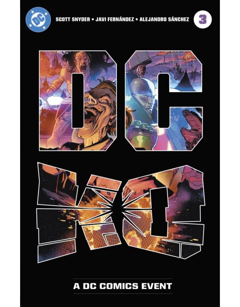 DC COMICS Dc K.O. #3 A Javier Fernandez Acetate