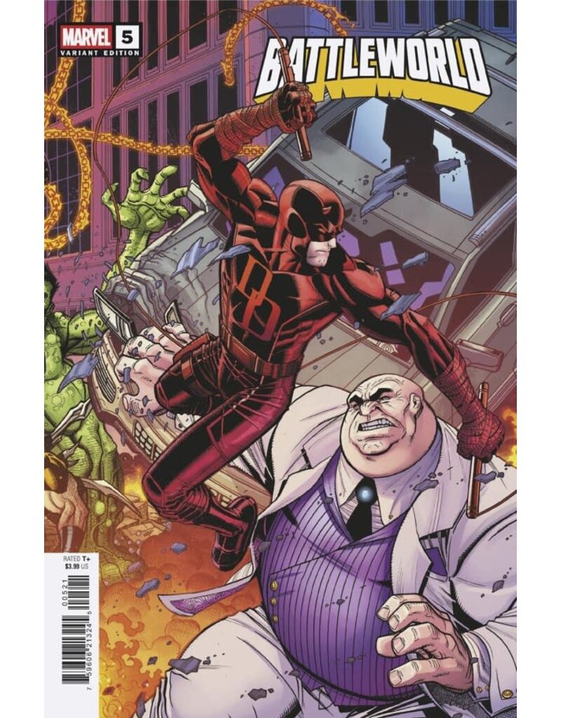 Marvel Comics Battleworld #5 Nick Bradshaw 5-Part Connecting Variant E