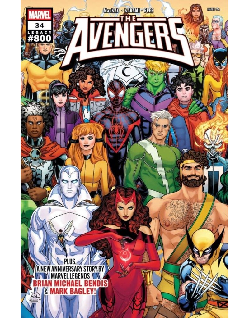 Marvel Comics Avengers #34 Wraparound Cover