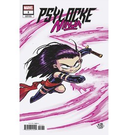 Marvel Comics Psylocke: Ninja #1 Skottie Young Variant
