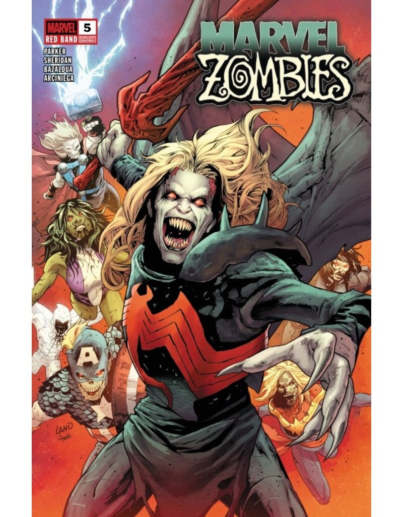 Marvel MARVEL ZOMBIES: RED BAND #5 [POLYBAGGED]