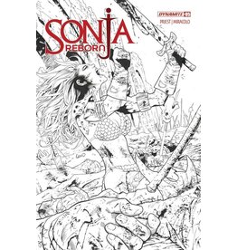 Sonja Reborn #5Cover K Greg Land Black & White Variant