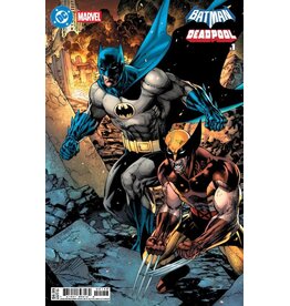 DC COMICS DC / Marvel: Batman / Deadpool #1 2nd Printing Jim Lee