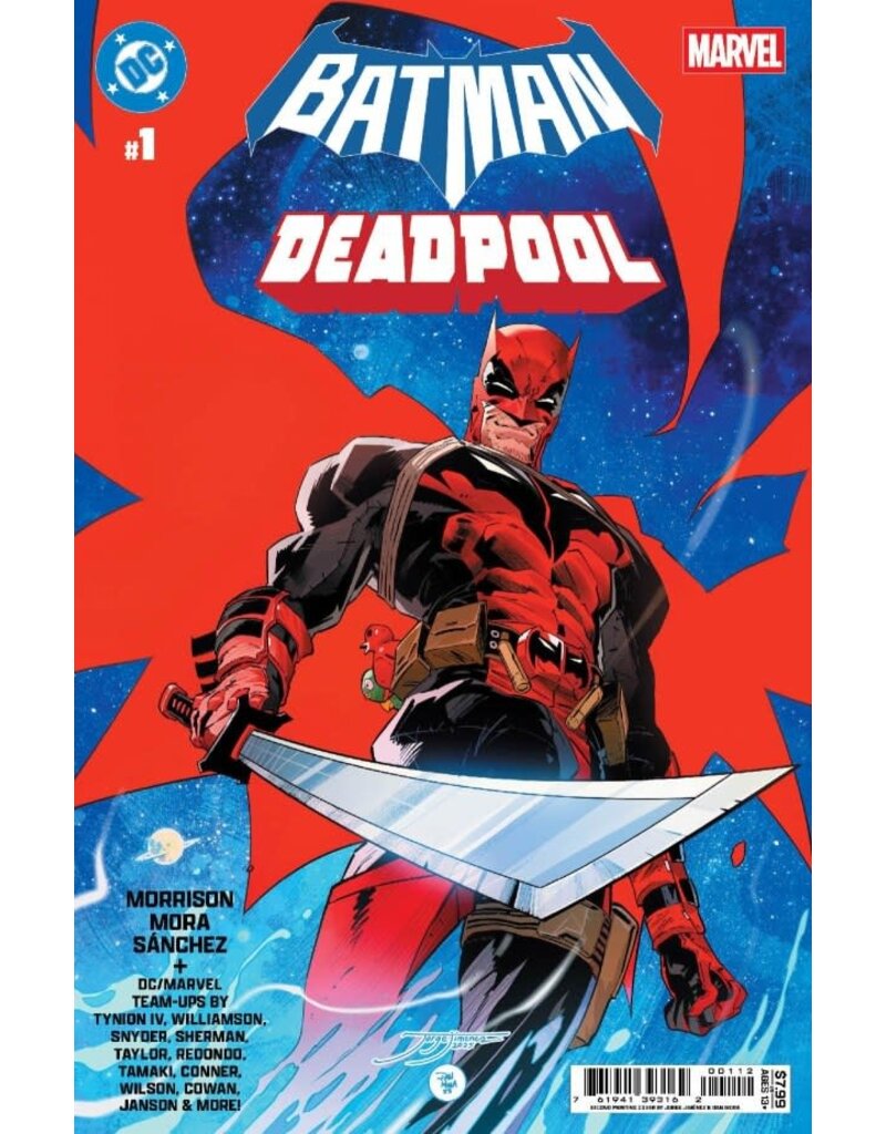 DC COMICS DC / Marvel: Batman / Deadpool #1 2nd Printing Jorge Jiménez