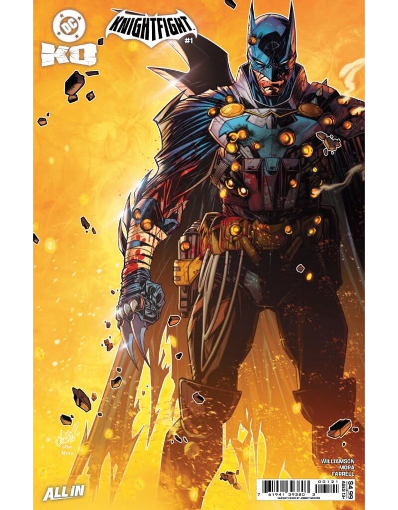 DC COMICS Dc K.O. Knightfight #1 Second Printing Cvr B