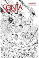 Sonja Reborn #5Cover K Greg Land Black & White Variant