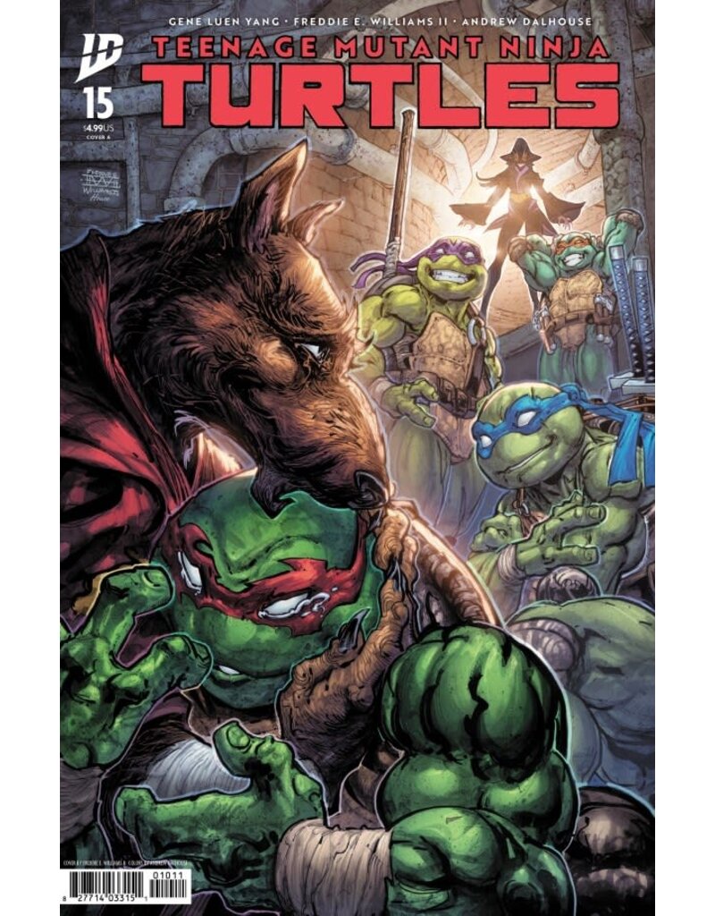 IDW Publishing Teenage Mutant Ninja Turtles #15 Cover A