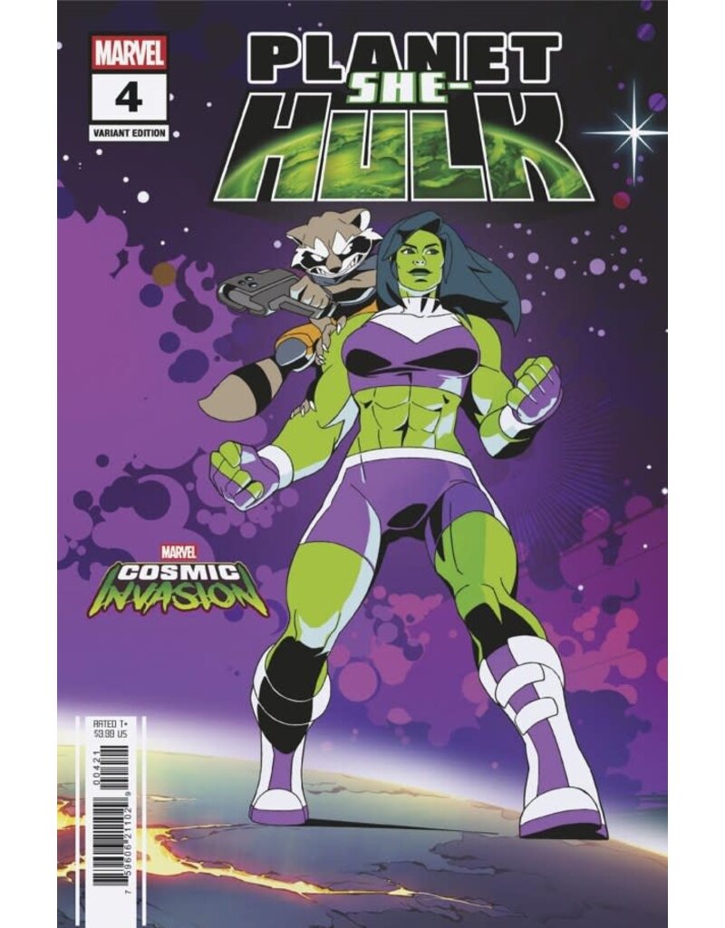 Marvel Comics Planet She-Hulk #4 Marvel Cosmic Invasion Va