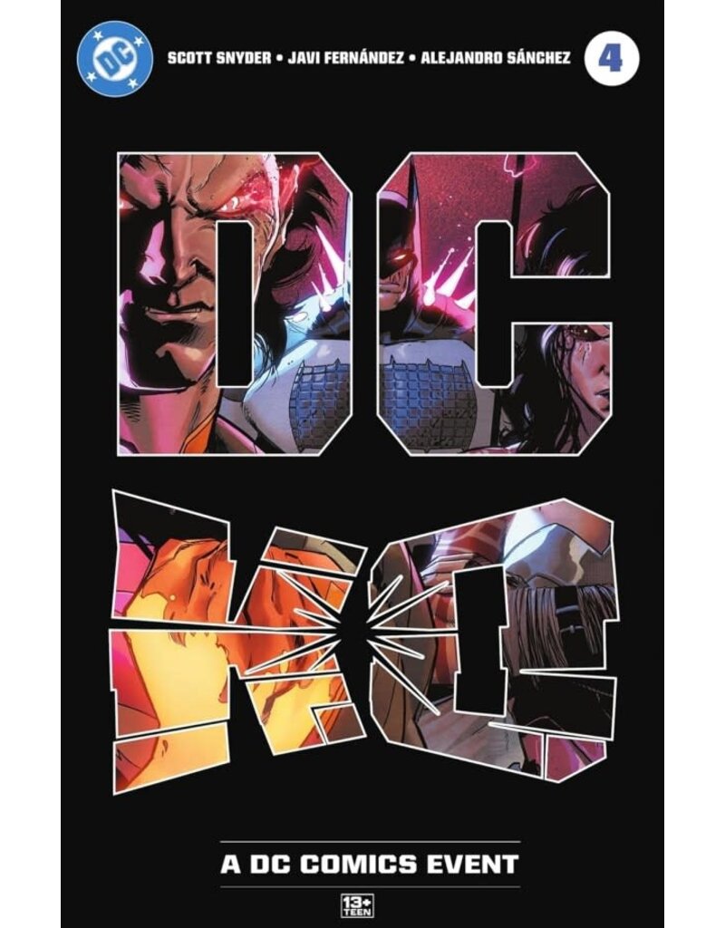 DC COMICS Dc K.O. #4 A Javier Fernandez Acetate