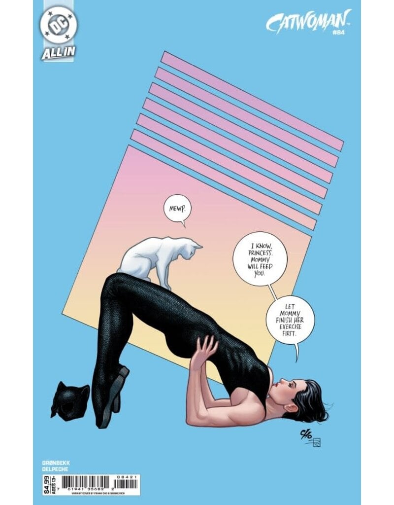 DC COMICS Catwoman #84 Cover B Frank Cho Variant